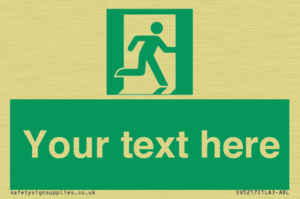 Custom Safe condition: Emergency exit (right hand)